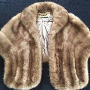Evans Mink Shrug